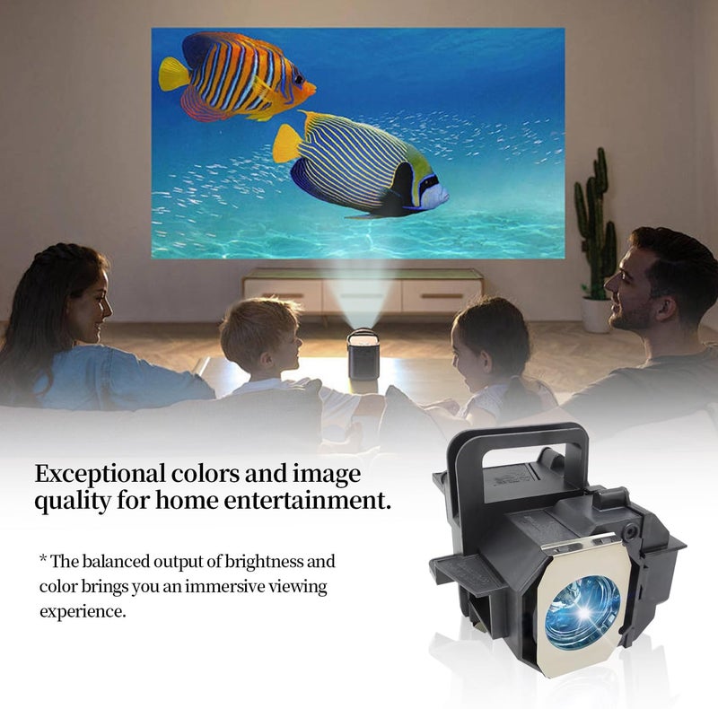 SORNEICDR ELP LP49 Replacement Projector Lamp Bulb Compatible with Epson powerLite Home Cinema 8350 8345 8500ub 8700ub 8100 6100 6500ub - Image 5